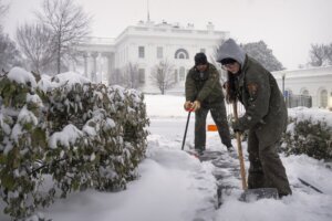 Winter Blasts Washington
