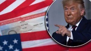 Donald trump work permit