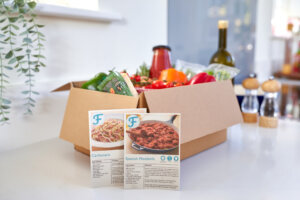 Stock photo of a generic meal kit