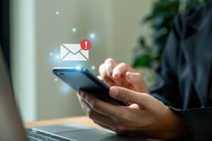 Email alert