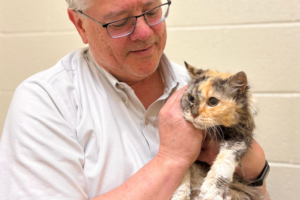 Flora and owner