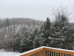 Snowfall in Front Royal