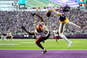 APTOPIX Commanders Vikings Football