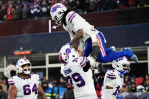 APTOPIX Bills Patriots Football