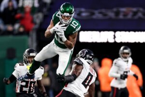 APTOPIX Falcons Jets Football