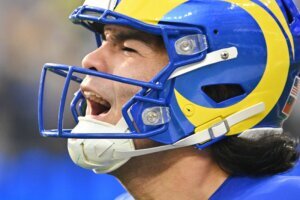APTOPIX Lions Rams Football