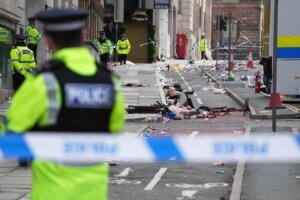 Britain Liverpool Car Ramming