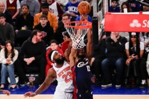 Cavaliers Knicks Basketball