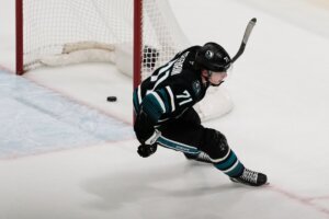 Flames Sharks Hockey