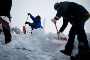 Second Major Snowstorm Of The Season Hits Washington DC