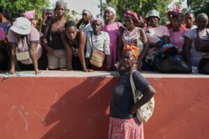 Haiti Extreme Weather Funeral