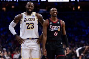 Lakers 76ers Basketball
