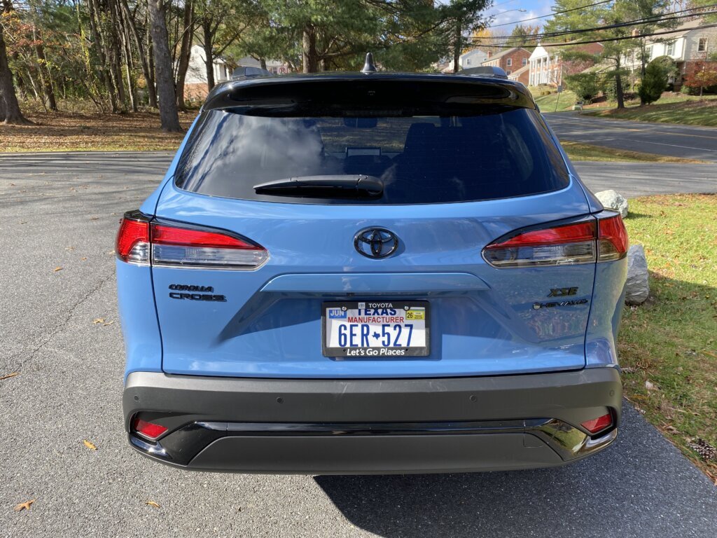 Its real standout feature, though, is its fuel efficiency, with this all-wheel drive hybrid averaging over 40 miles per gallon for me. (WTOP/John Aaron)