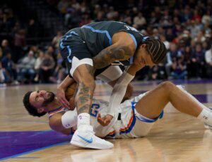 Thunder Jazz Basketball