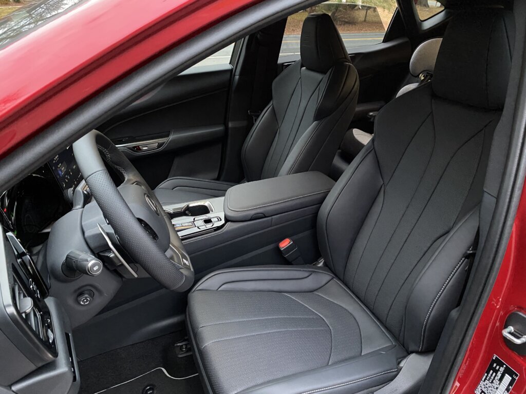 The one I drove came to $59,830, after shipping, with a smattering of options, including a premium audio system and a panoramic glass roof.