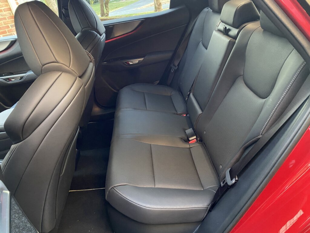 The rear seat and cargo area are definitely in the "usable" category.