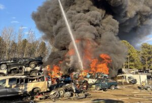 Hollywood fire