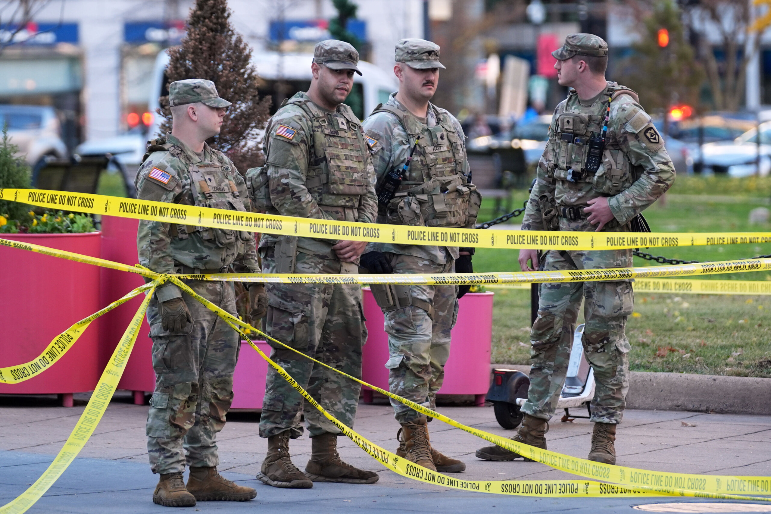 APTOPIX National Guard Shooting