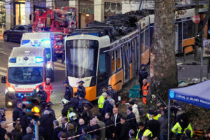 Italy Tram Derailment