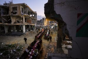 APTOPIX Israel Palestinians Ramadan