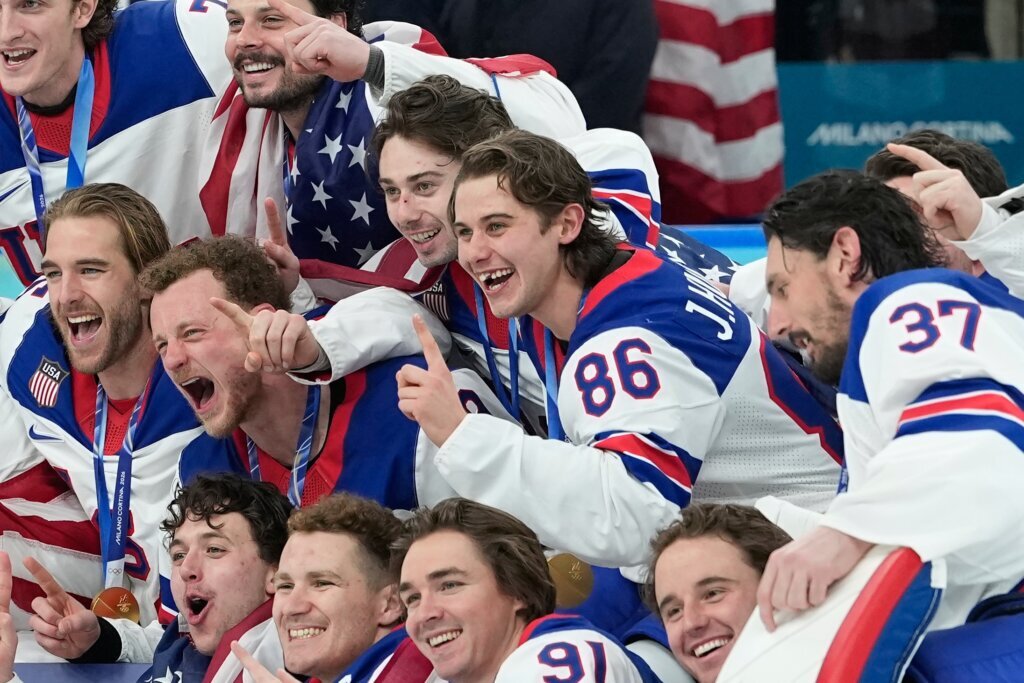 APTOPIX Milan Cortina Olympics Ice Hockey