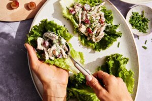 Food Voracious Chicken Salad Lettuce Wraps