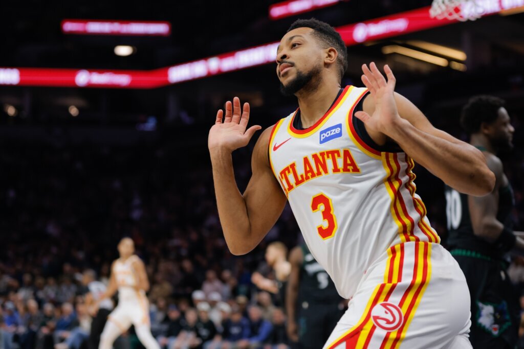 Hawks Timberwolves Basketball