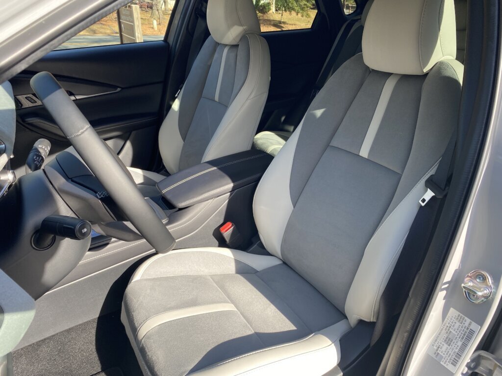 Driving the CX‑30 feels like driving a car instead of a typical small SUV.