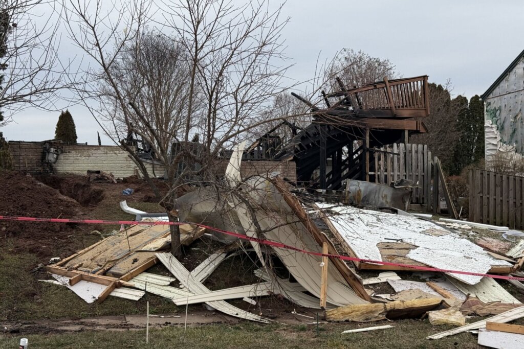 Centreville explosion aftermath