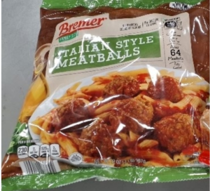 Bremer italian style meatballs