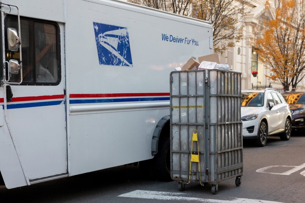 Package Deliveries As Cyber Monday Hits