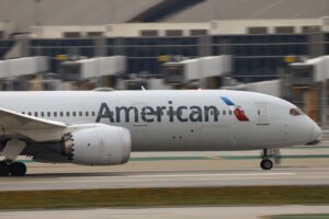 American Airlines At Los Angeles International Airport