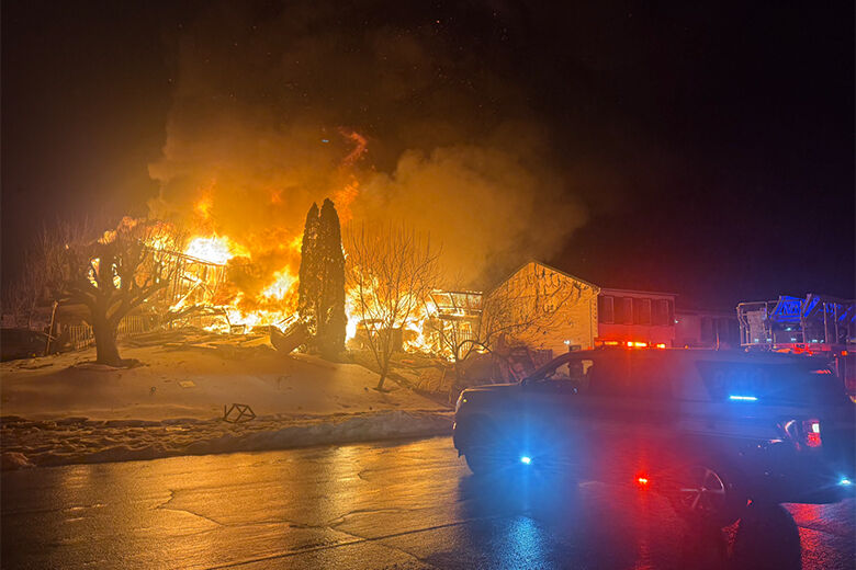 House fire centreville