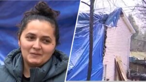Madre salvadoreña lo pierde todo tras incendio en su casa en Bowie