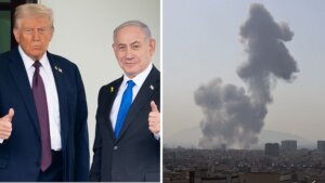 Trump Netanyahu bombardeos Teheran