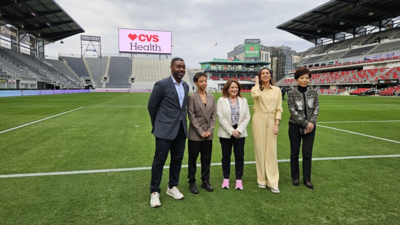 3 Michele Kang Alex Morgan NWSL CVS Navy Yard BID