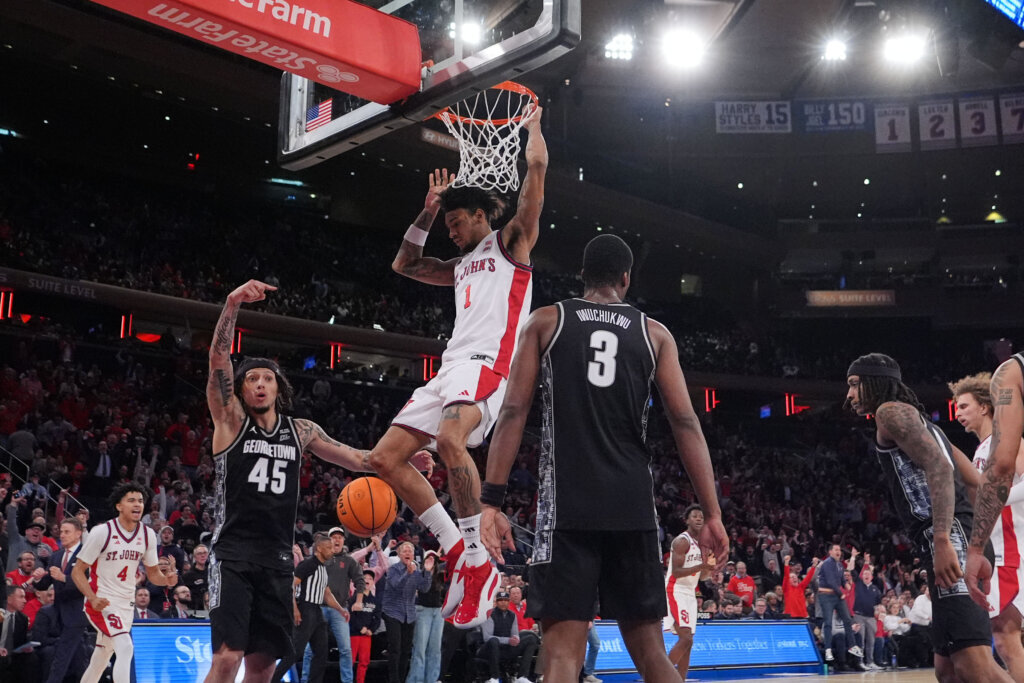 Georgetown St Johns Basketball