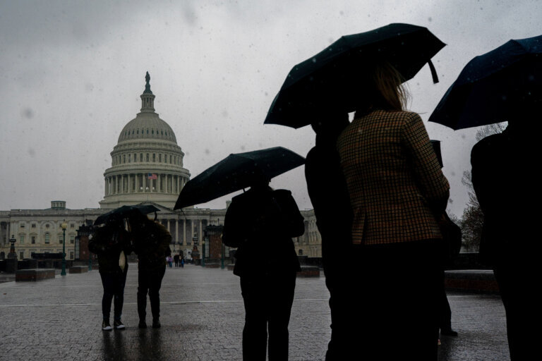 APTOPIX Washington Weather
