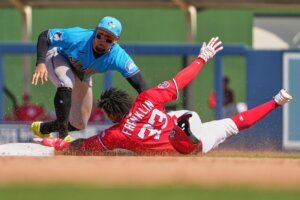 APTOPIX Marlins Nationals Spring Baseball