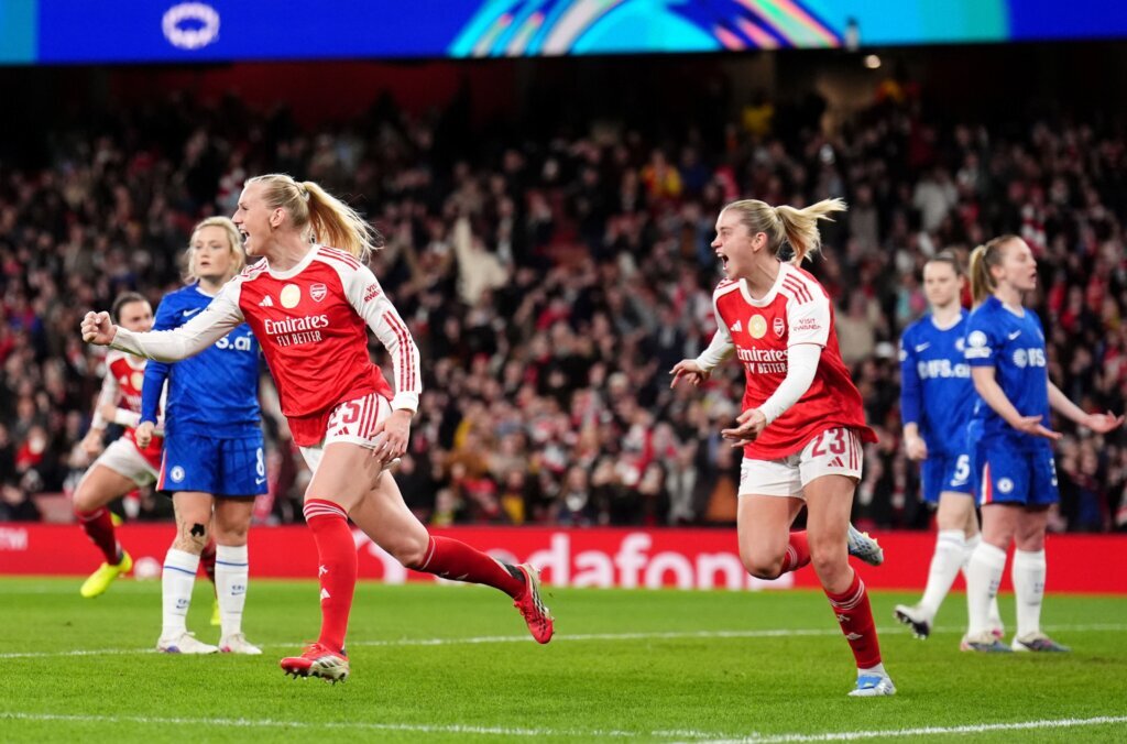 Britain Women's Champions League Soccer