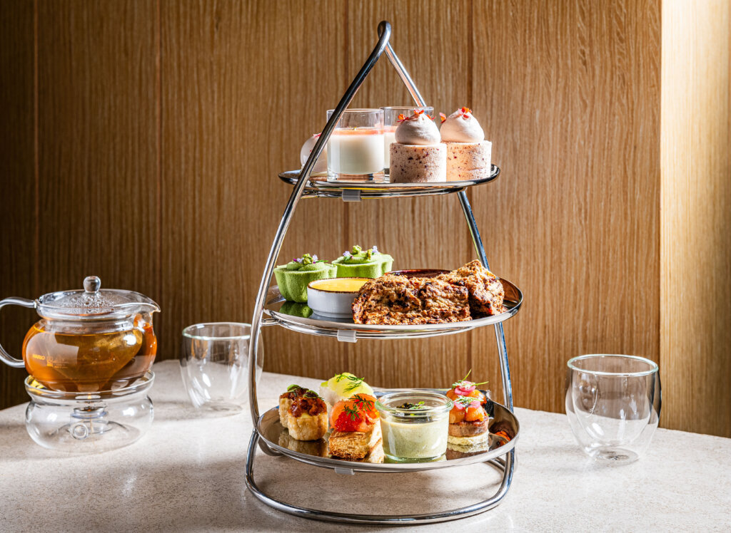 Cherry blossom themed afternoon tea at Park Hyatt