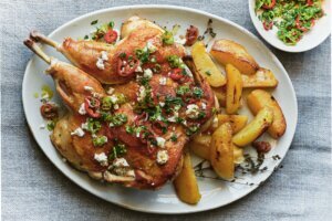 Food Voracious Feta Brined Spatchcock Chicken
