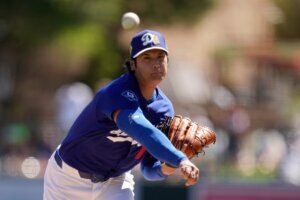 Giants Dodgers Spring Baseball