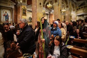 Israel Palestinians Palm Sunday
