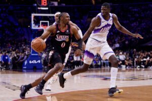 Jazz 76ers Basketball