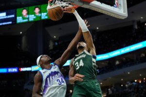 Jazz Bucks Basketball