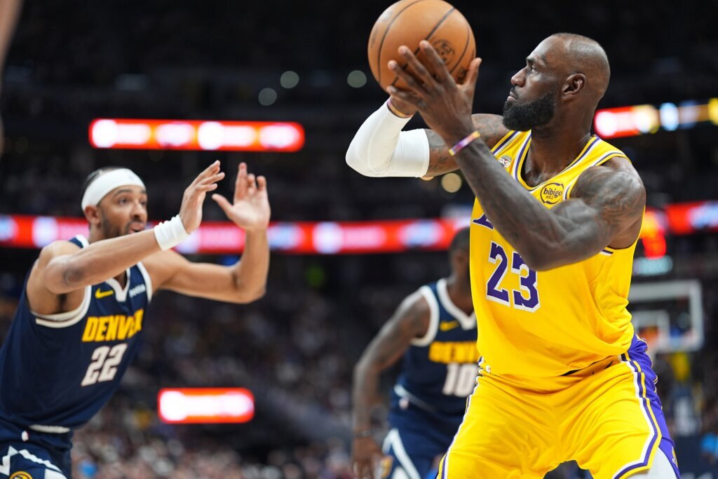Lakers Nuggets Basketball
