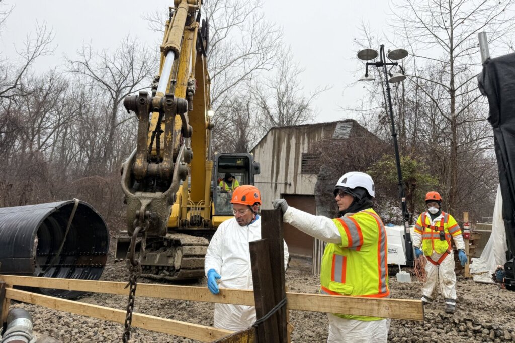 Potomac interceptor cleanup c&o canal