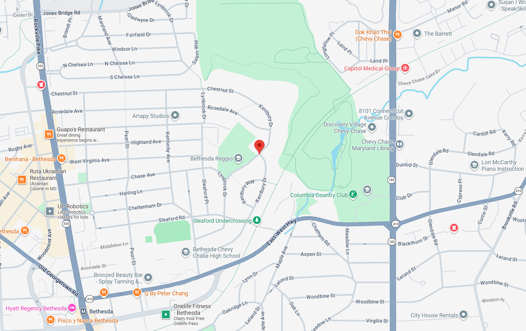 a google map screenshot