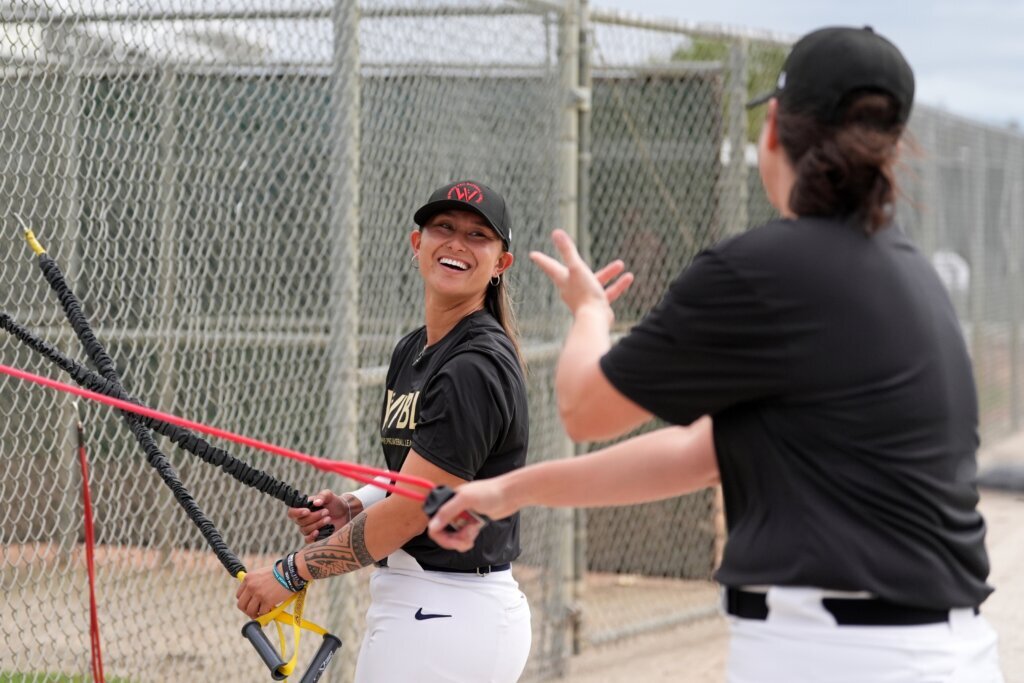 WPBL Womens Baseball Workout